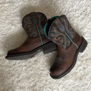 Ariat Fatbaby cowboy boots size 9B